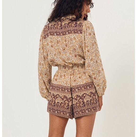 SPELL Sundown Romper in Spice - Picture 5 of 8
